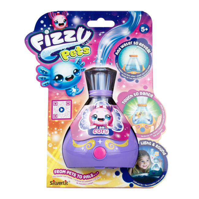 Фигурки персонажей - Интерактивная игрушка Silverlit Fizzy pets Cory (4891813890904/4)#5