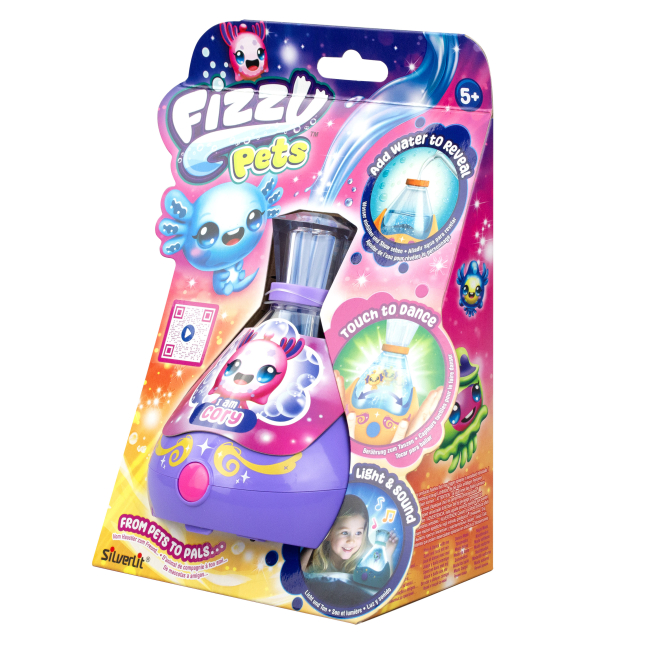 Фигурки персонажей - Интерактивная игрушка Silverlit Fizzy pets Cory (4891813890904/4)#6