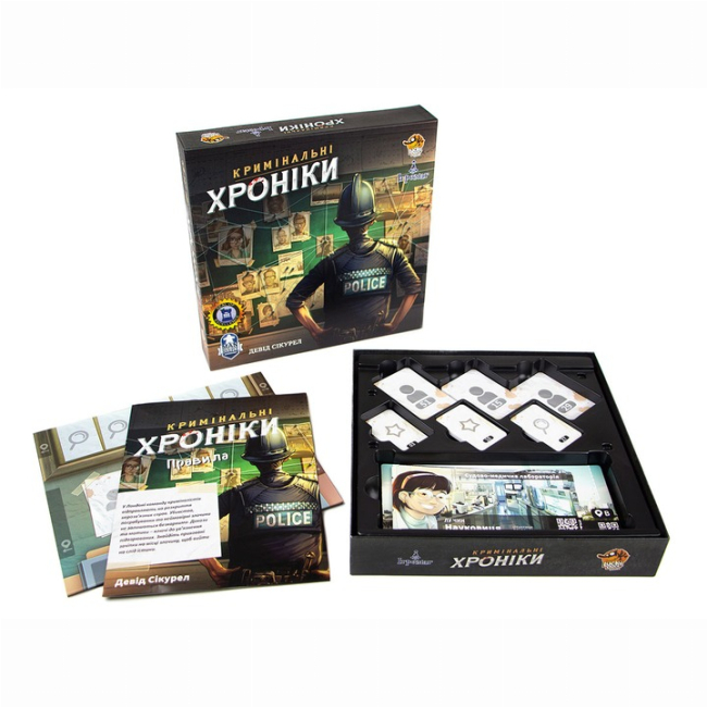 Настольные игры - Настольная игра Ігромаг Криминальные хроники (7373)#2