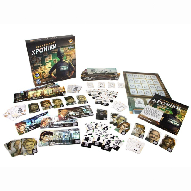 Настольные игры - Настольная игра Ігромаг Криминальные хроники (7373)#3