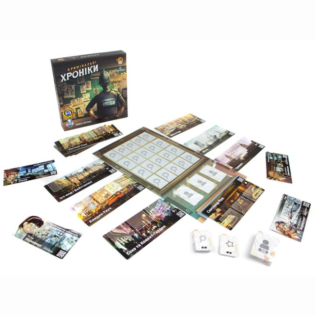 Настольные игры - Настольная игра Ігромаг Криминальные хроники (7373)#4