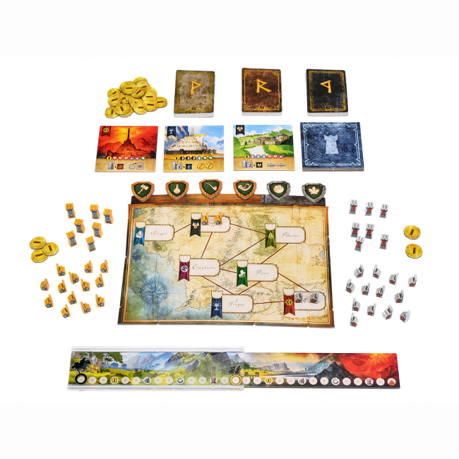 Настольные игры - Настольная игра Ігромаг Властелин Колец Дуэль за Средиземье (8091)#3