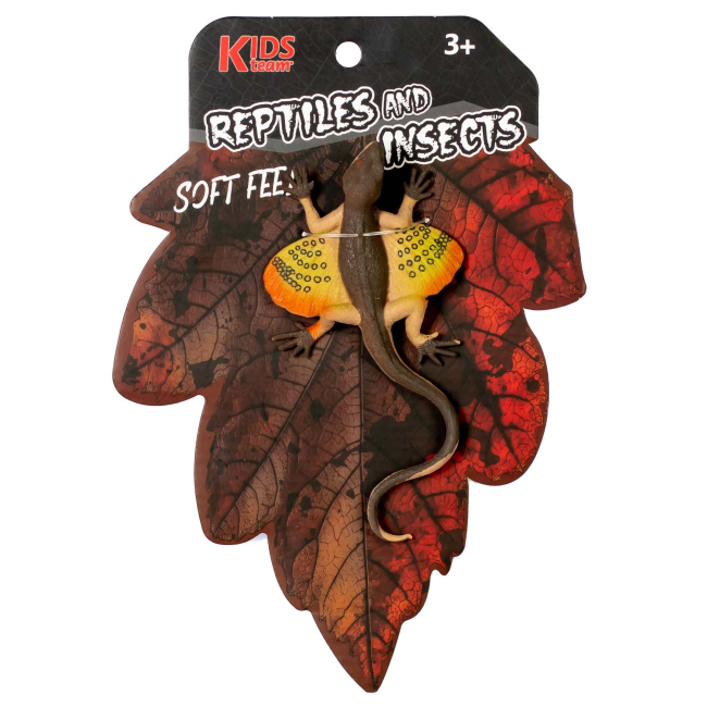 Фігурки тварин - Ігрова фігурка Kids Team Ящірка Плащоносна в асортименті (ZY1796866)#4