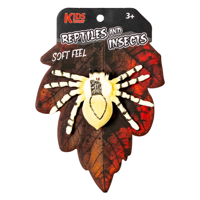 Фигурки животных - Игровая фигурка Kids Team Паук белый (ZY1827206)#2