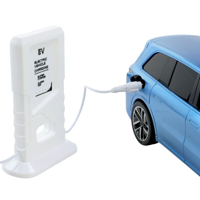 Радиоуправляемые модели - Автомодель на радиоуправлении Країна Іграшок Power motors голубая (PM3415/1)#4