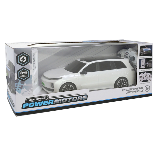 Радиоуправляемые модели - Автомодель на радиоуправлении Країна Іграшок Power motors белая (PM3415/2)#5