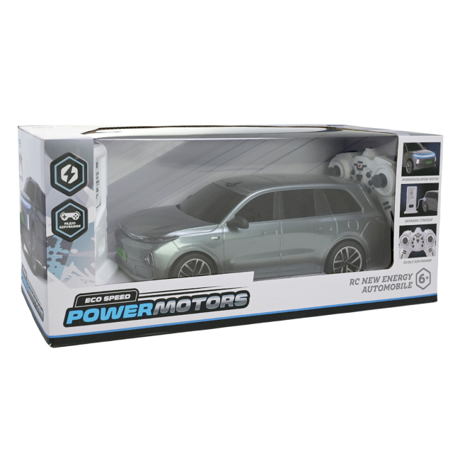 Радиоуправляемые модели - Автомодель на радиоуправлении Країна Іграшок Power motors серая (PM3415/3)#5