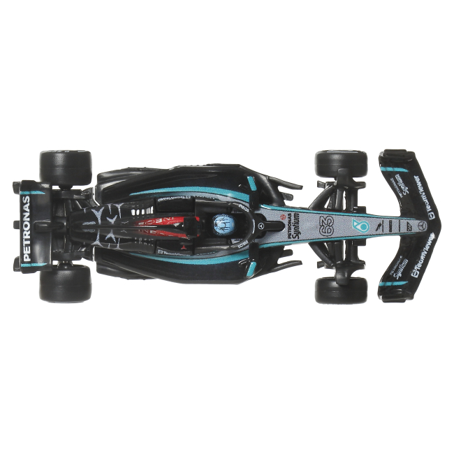Автомодели - ​Автомодель Hot Wheels Formula 1 Mercedes-Benz 2024 George Russell (JBM18)#5