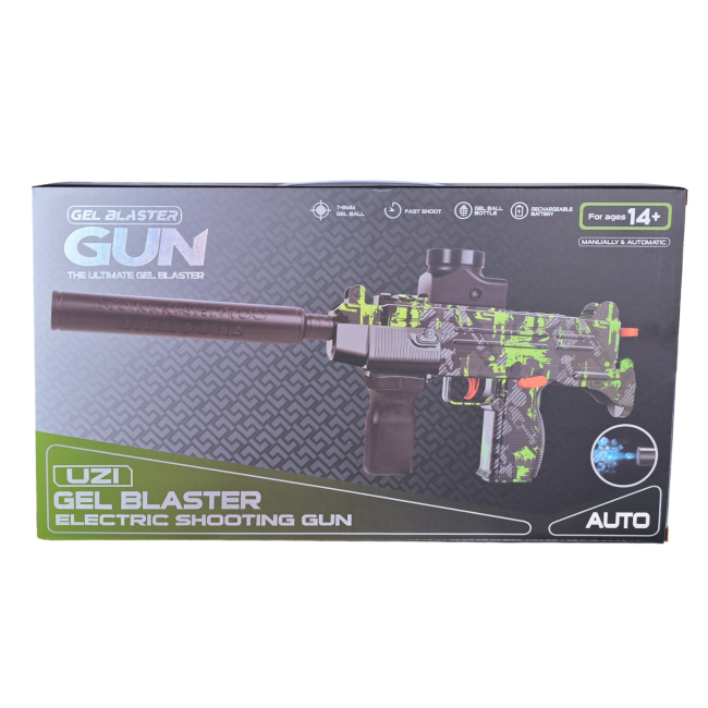 Стрелковое оружие - Игрушечный автомат Країна Іграшок с гелевыми шариками (623-7С)#3