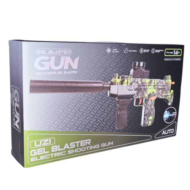 Стрелковое оружие - Игрушечный автомат Країна Іграшок с гелевыми шариками (623-7С)#4