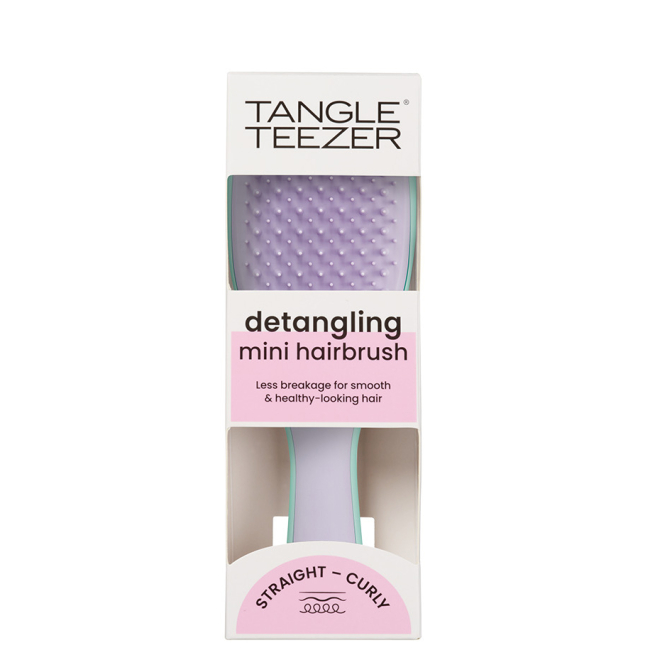 Бижутерия и аксессуары - Щетка для волос Tangle Teezer The Ultimate Detangler Mini Wisteria Leaf (5060630041311)#3
