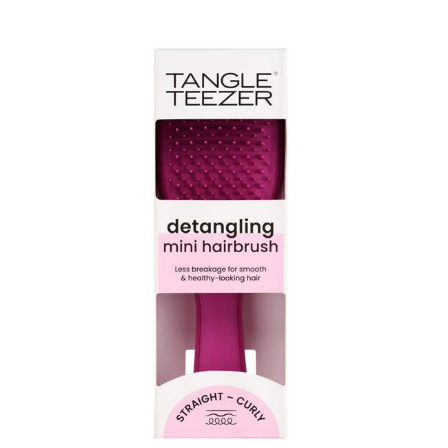 Бижутерия и аксессуары - Щетка для волос Tangle Teezer The Ultimate Detangler Mini Electric Raspberry (5060926686752)#3
