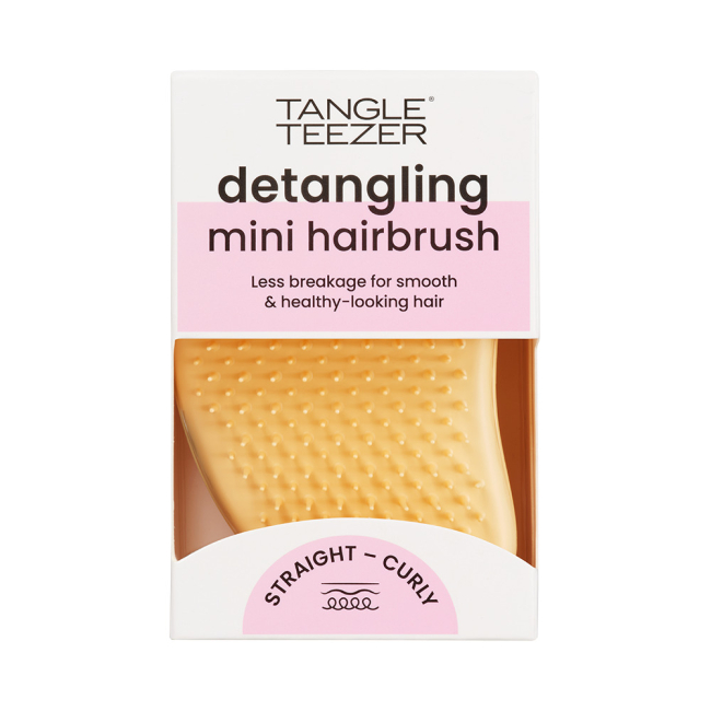 Бижутерия и аксессуары - Щетка для волос Tangle Teezer The Original Mini Buttercup Yellow (5060926686837)#3