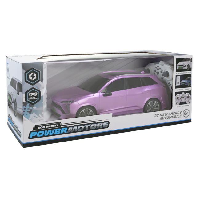 Радиоуправляемые модели - Автомодель на радиоуправлении Країна Іграшок Power motors розовая (PM3416/2)#5