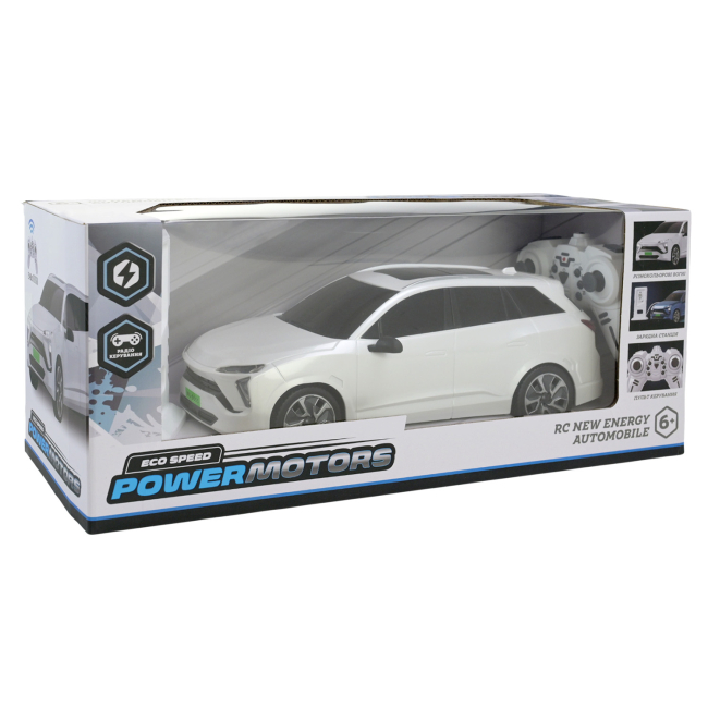 Радиоуправляемые модели - Автомодель на радиоуправлении Країна Іграшок Power motors белая (PM3416/3)#5