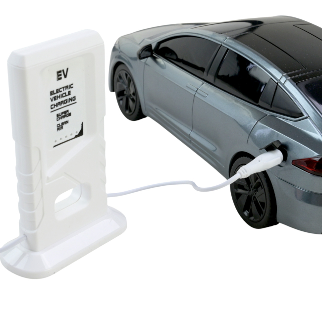 Радіокеровані моделі - Автомодель на радіокеруванні Країна Іграшок Power motors срібляста (PM3417/2)#4