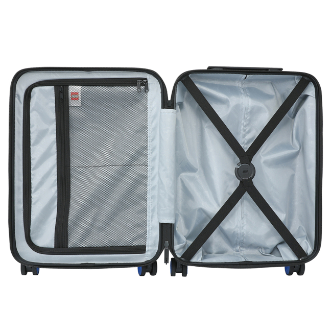 Дитячі валізи - Валіза LEGO Lifestyle Brick 2x2 Trolley S синя з блакитною вставкою (20152-1960)#5