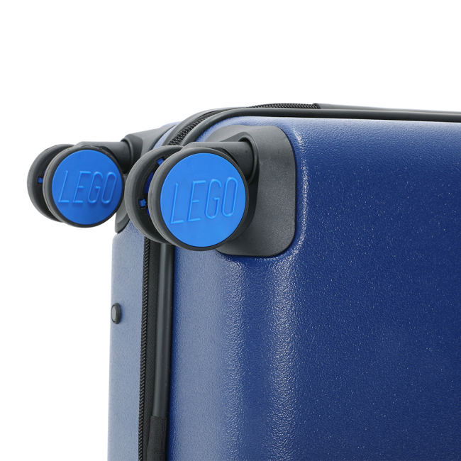 Дитячі валізи - Валіза LEGO Lifestyle Brick 2x2 Trolley S синя з блакитною вставкою (20152-1960)#8