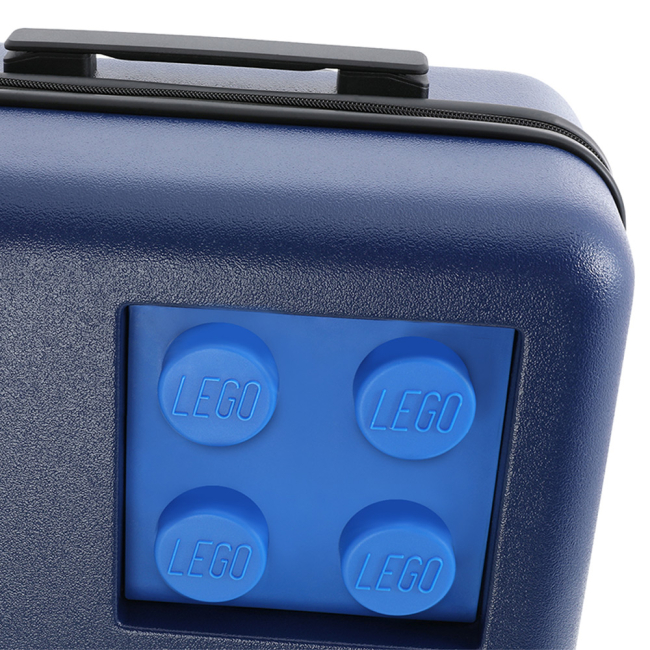 Дитячі валізи - Валіза LEGO Lifestyle Brick 2x2 Trolley S синя з блакитною вставкою (20152-1960)#9