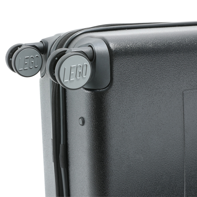 Дитячі валізи - Валіза LEGO Lifestyle Brick 2x2 Trolley S чорна з сірою вставкою (20152-1961)#8