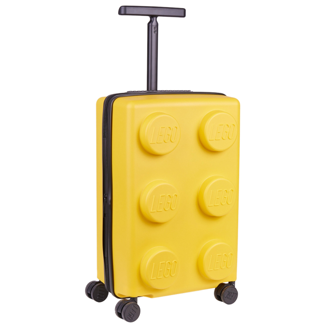 Дитячі валізи - Валіза LEGO Lifestyle Brick 2x3 Expandable Trolley розширювана жовта (20290-0024)#2