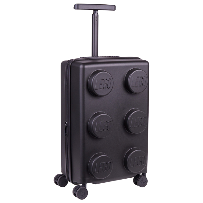 Дитячі валізи - Валіза LEGO Lifestyle Brick 2x3 Expandable Trolley розширювана чорна (20290-0026)#2