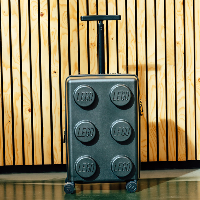 Дитячі валізи - Валіза LEGO Lifestyle Brick 2x3 Expandable Trolley розширювана чорна (20290-0026)#8