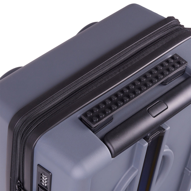 Дитячі валізи - Валіза LEGO Lifestyle Brick 2x3 Expandable Trolley розширювана сіра (20290-0199)#6