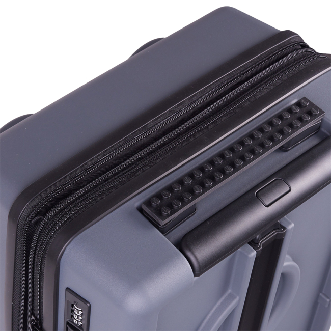 Дитячі валізи - Валіза LEGO Lifestyle Brick 2x3 Expandable Trolley розширювана сіра (20290-0199)#7