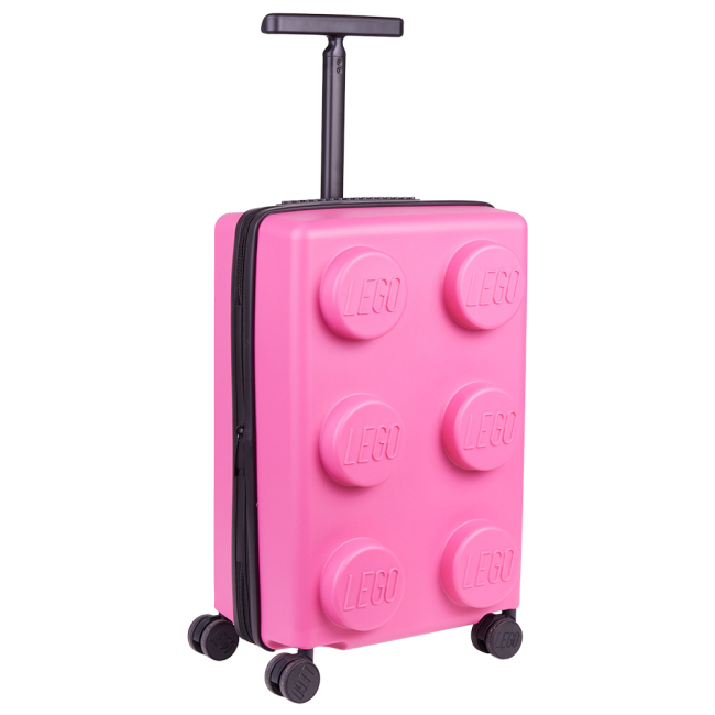 Дитячі валізи - ​Валіза LEGO Lifestyle Brick 2x3 Expandable Trolley розширювана рожева (20290-0221)#2
