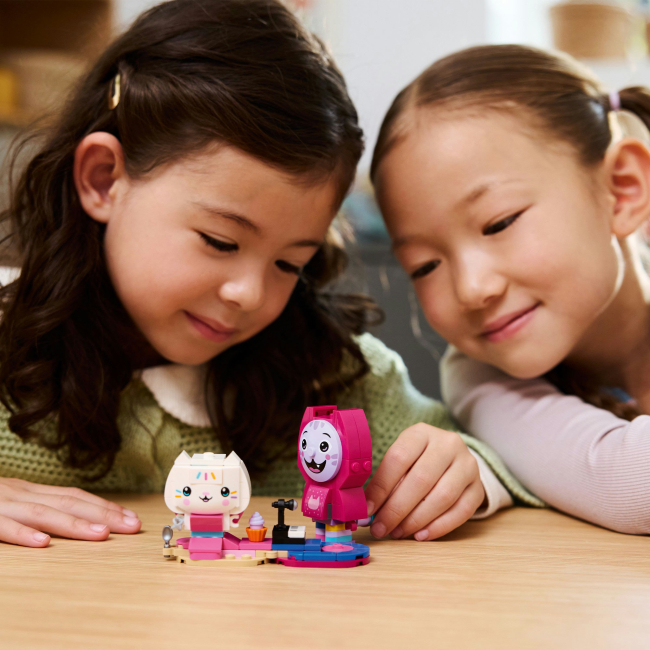 Конструкторы LEGO - Конструктор LEGO Gabby's Dollhouse Друзья-кошки Габби из кубиков (11215)#6