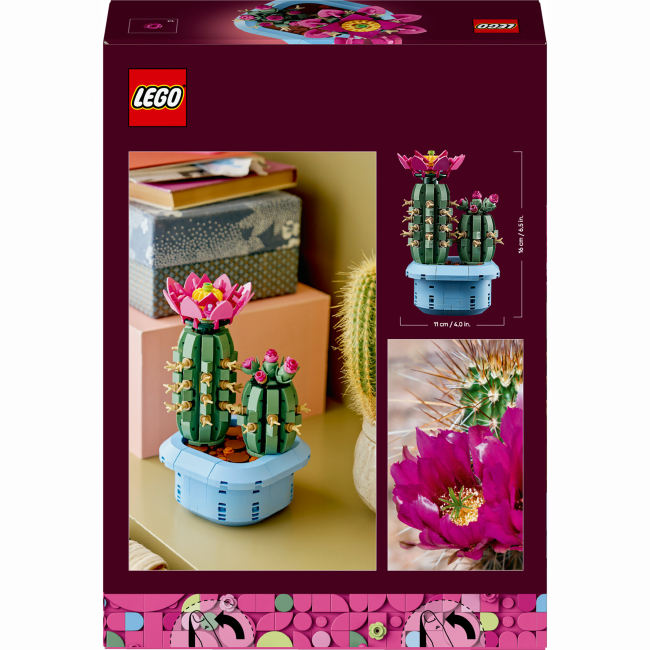 Конструктори LEGO - Конструктор LEGO Botanicals Цвітіння кактуса (11509)#3
