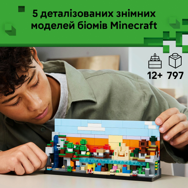Конструкторы LEGO - Конструктор LEGO Minecraft Минибиомы (21589)#4