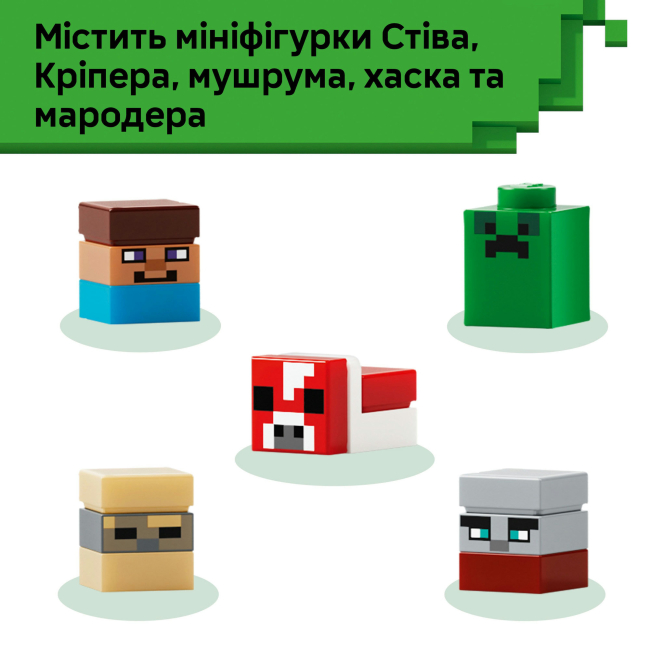 Конструкторы LEGO - Конструктор LEGO Minecraft Минибиомы (21589)#7