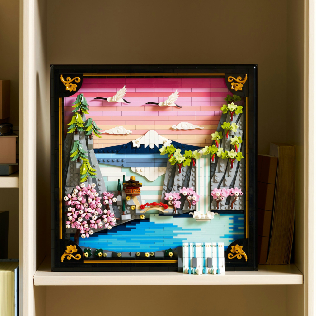 Конструктори LEGO - Конструктор LEGO Art Японський пейзаж із цвітом сакури (31218)#7
