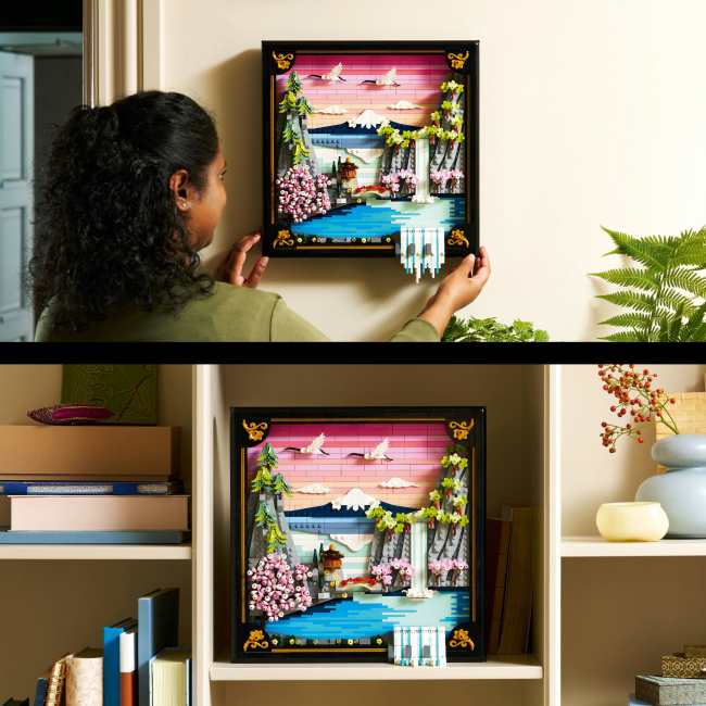 Конструктори LEGO - Конструктор LEGO Art Японський пейзаж із цвітом сакури (31218)#8