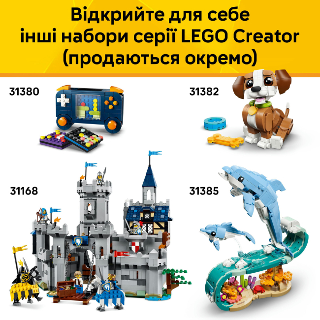 Конструкторы LEGO - Конструктор LEGO Creator Лютый динозавр (31379)#9