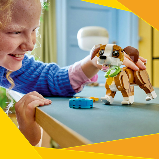 Конструктори LEGO - Конструктор LEGO Creator Чарівні тварини: грайливе цуценя (31382)#6