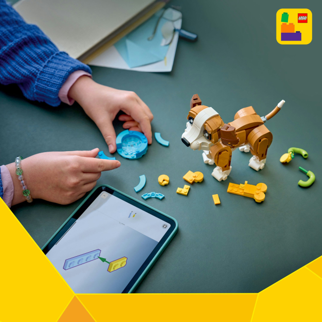 Конструктори LEGO - Конструктор LEGO Creator Чарівні тварини: грайливе цуценя (31382)#8