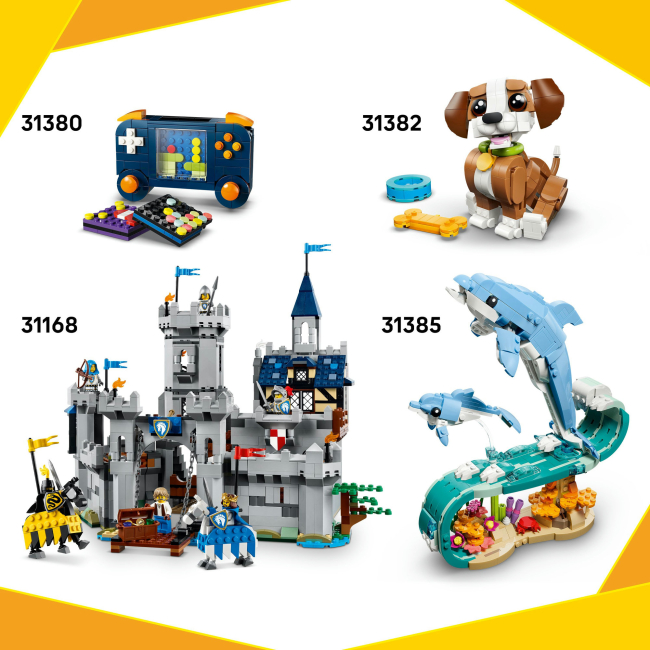 Конструктори LEGO - Конструктор LEGO Creator Дикі тварини: барвистий колібрі (31384)#9