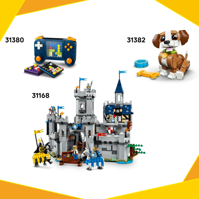 Конструкторы LEGO - Конструктор LEGO Creator Морские животные: красивые дельфины (31385)#9