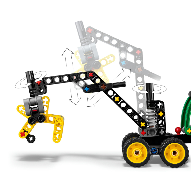 Конструкторы LEGO - Конструктор LEGO Technic Колесный комбайн John Deere 1470H (42218)#5