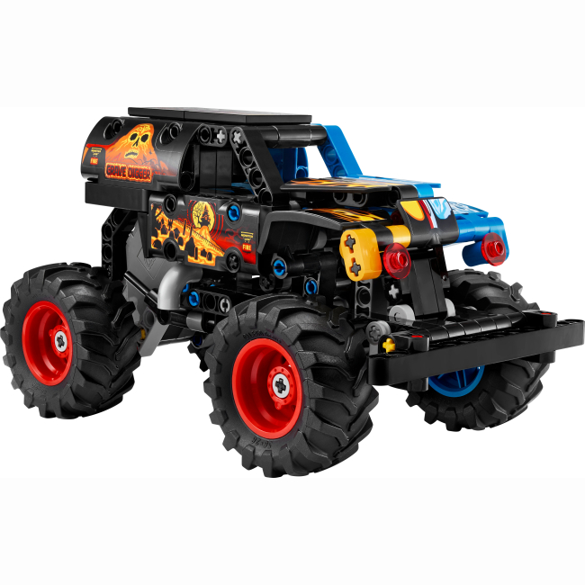 Конструкторы LEGO - Конструктор LEGO Technic Monster Jam Grave Digger Огонь и лед (42219)#2