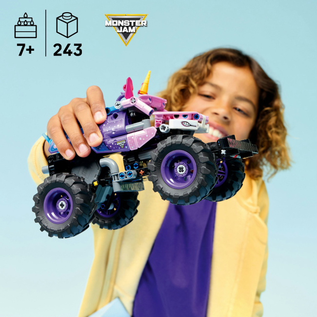 Конструкторы LEGO - Конструктор LEGO Technic Monster Jam Sparkle Smash с функцией «Pull-Back» (42220)#4