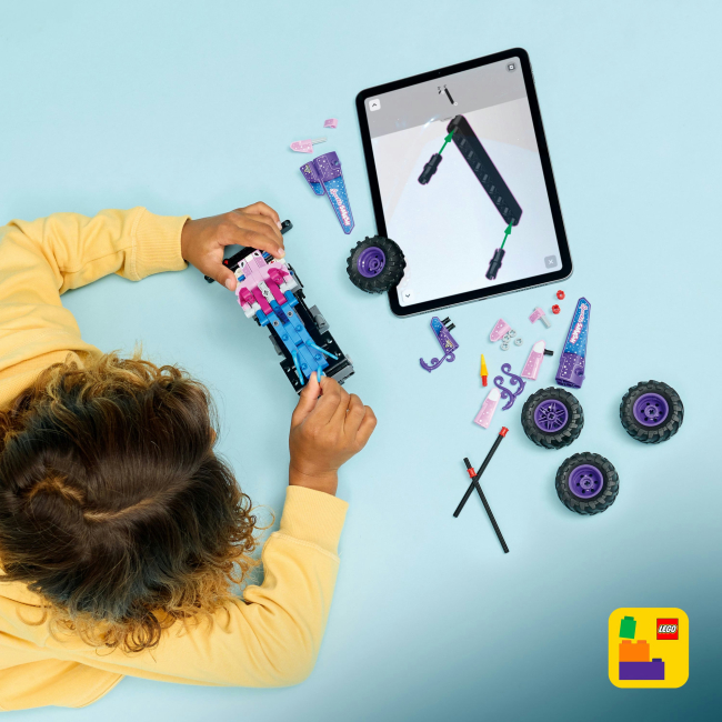 Конструкторы LEGO - Конструктор LEGO Technic Monster Jam Sparkle Smash с функцией «Pull-Back» (42220)#8