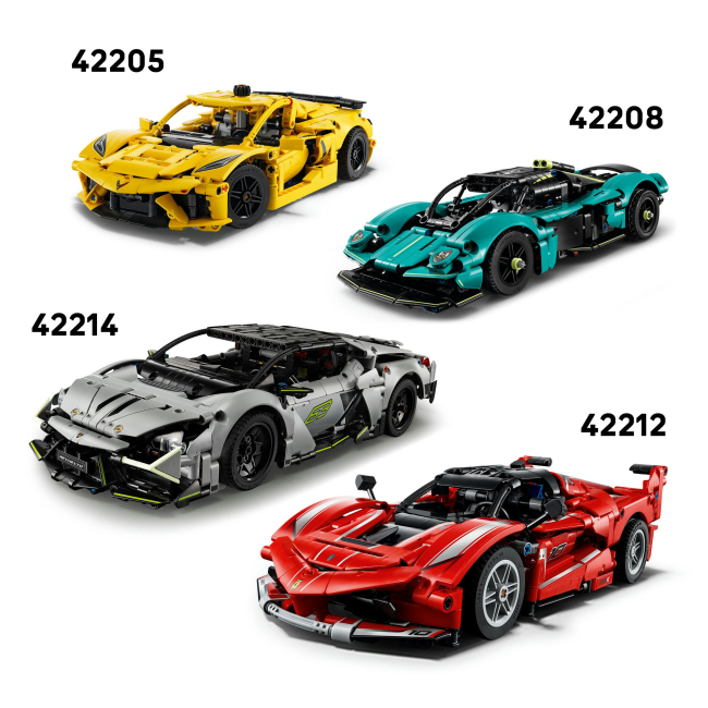 Конструкторы LEGO - Конструктор LEGO Technic Автомобиль Porsche 911 GT3 R REXY AO Racing (42224)#9