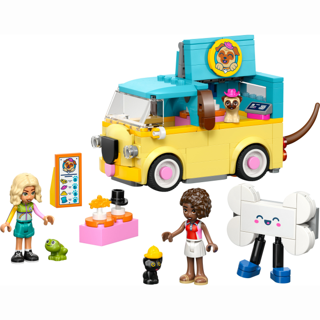 Конструкторы LEGO - Конструктор LEGO Friends Фургон с аксессуарами для любимцев (42678)#2