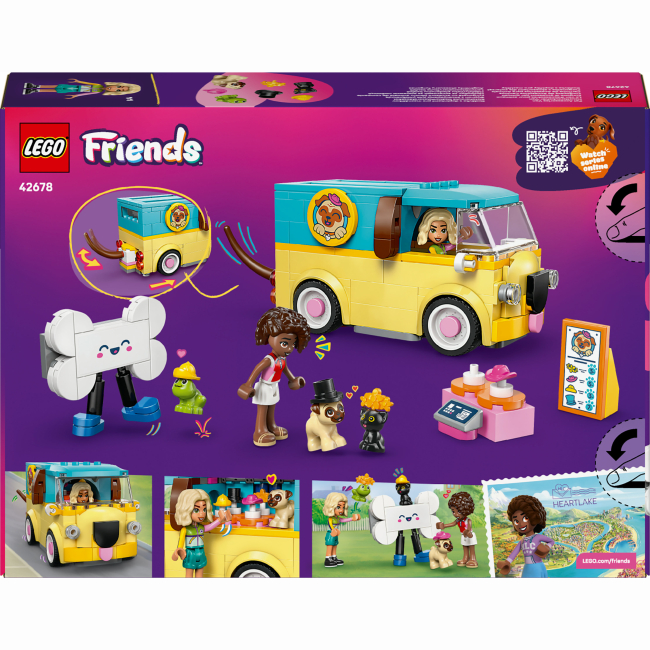 Конструкторы LEGO - Конструктор LEGO Friends Фургон с аксессуарами для любимцев (42678)#3