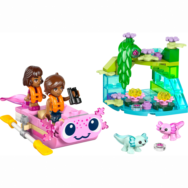 Конструкторы LEGO - Конструктор LEGO Friends Приключенческая лодка «Аксолотль» (42681)#2