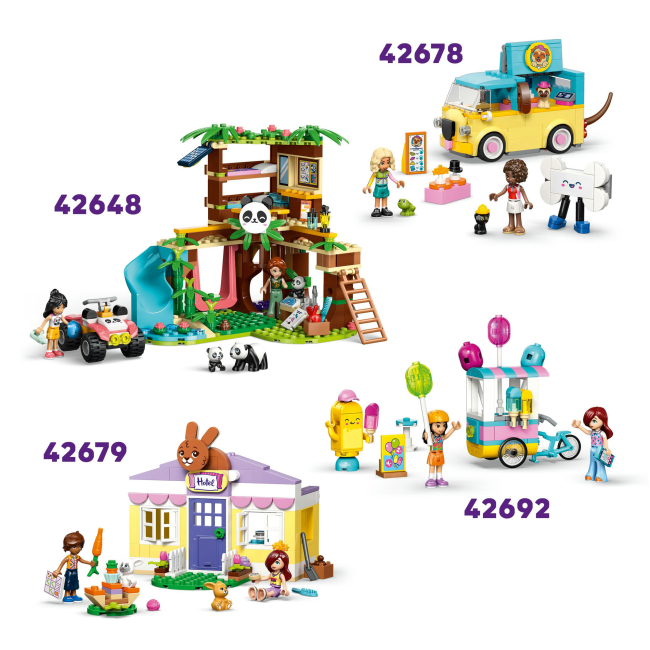 Конструкторы LEGO - Конструктор LEGO Friends Приключенческая лодка «Аксолотль» (42681)#9